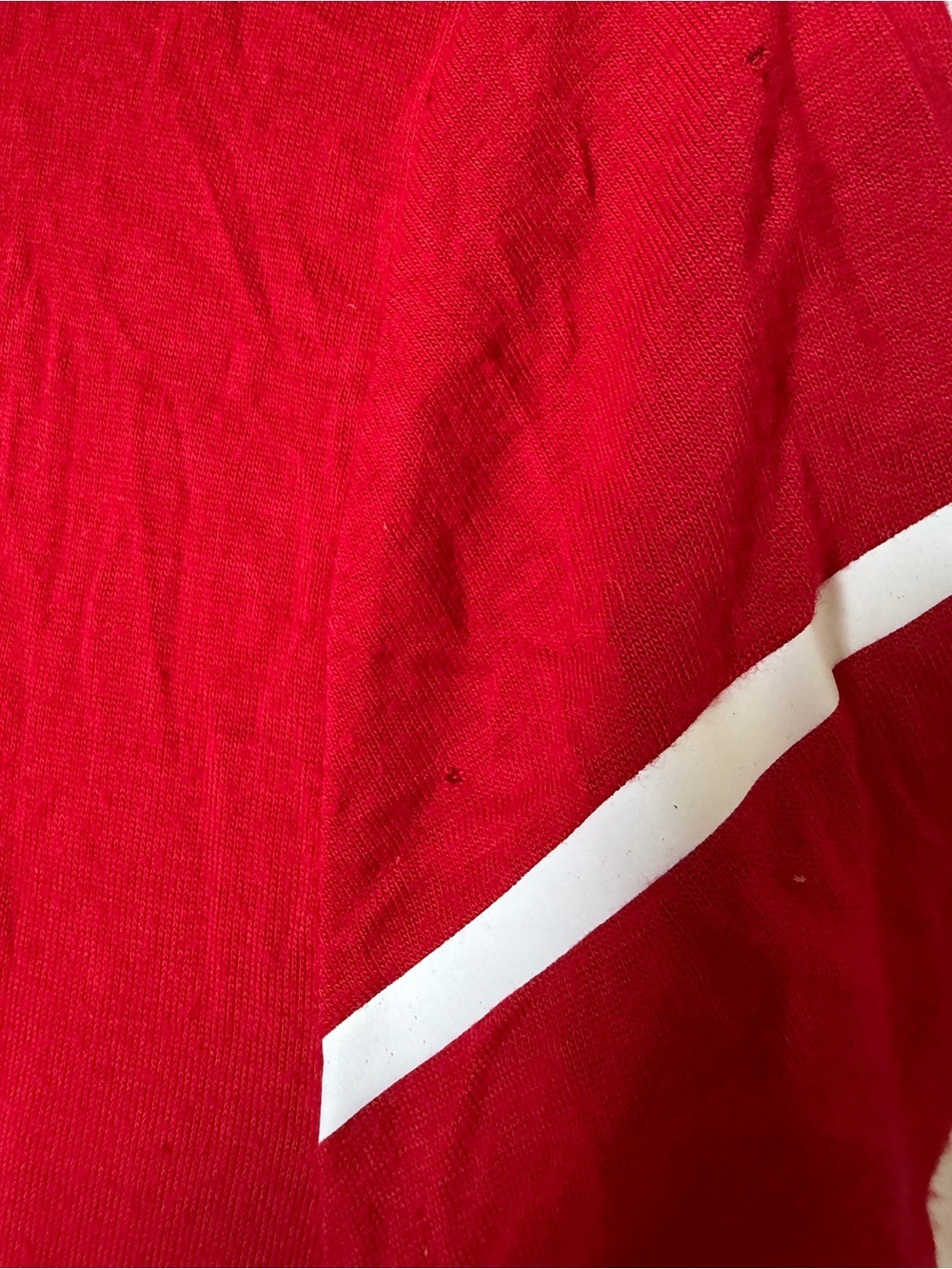 Hollister Red Short Sleeve Graphic Soft Baby Tee XS Preppy y2k Throwback - Picture 3 of 3